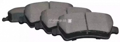JP GROUP 1563700810 -  Колодки тормозные дисковые задниеие, комплект